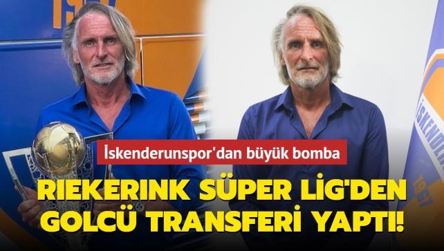 Jan Olde Riekerink Sper Lig'den golc transferi yapt! skenderunspor'dan byk bomba...