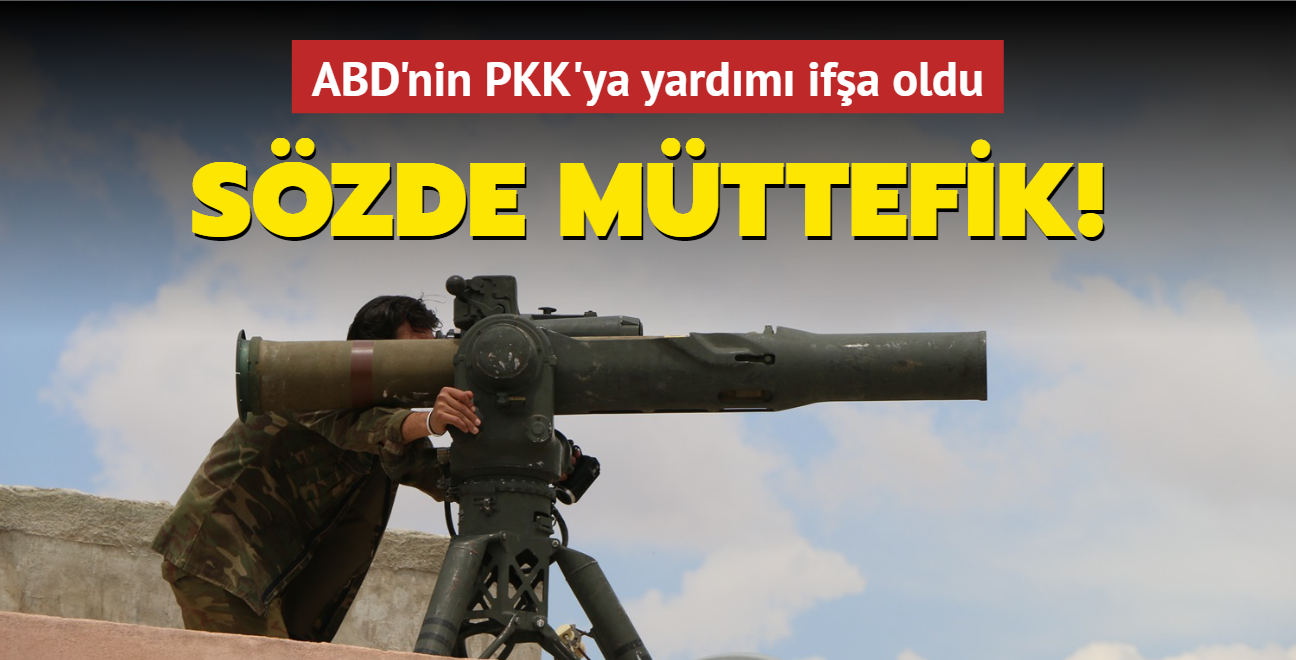 Szde mttefik! ABD'nin PKK'ya yardm ifa oldu