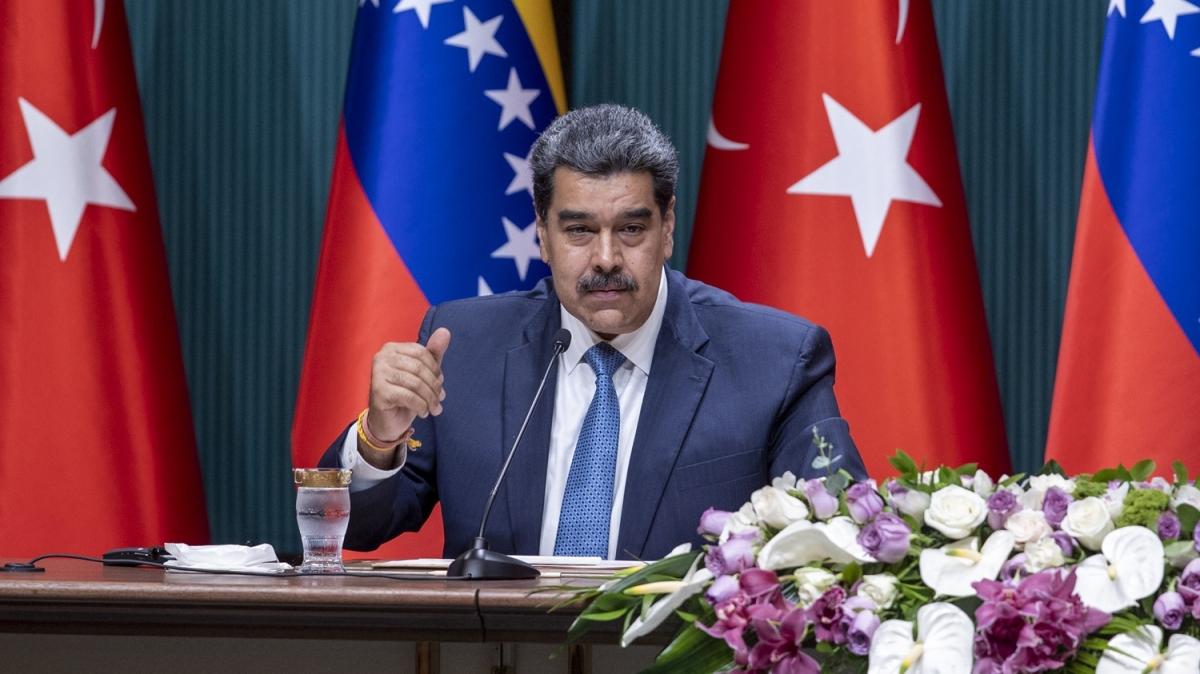 Maduro'dan Trkiye aklamas: Bizim iin yeniden doan bir potansiyeli var