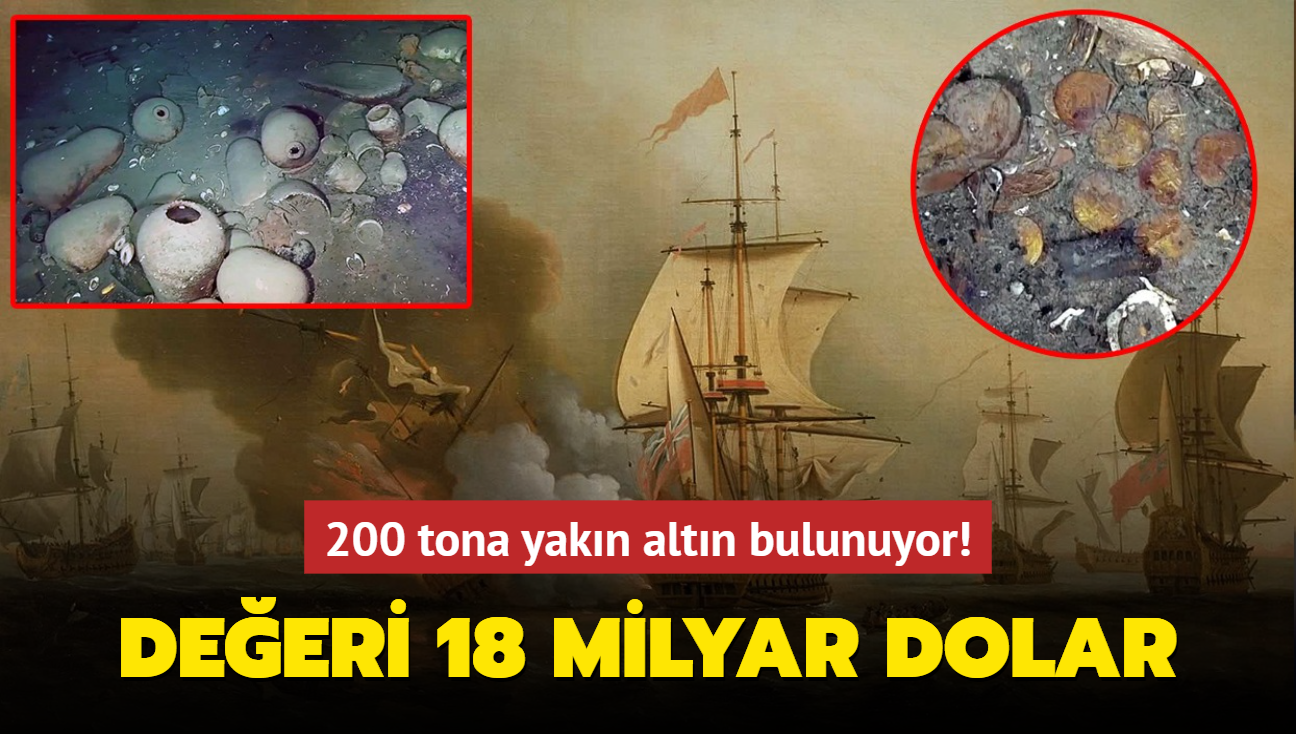 Bu ganimetin deeri 18 milyar dolar! karan keyi dnecek! 200 tona yakn altn bulunuyor...