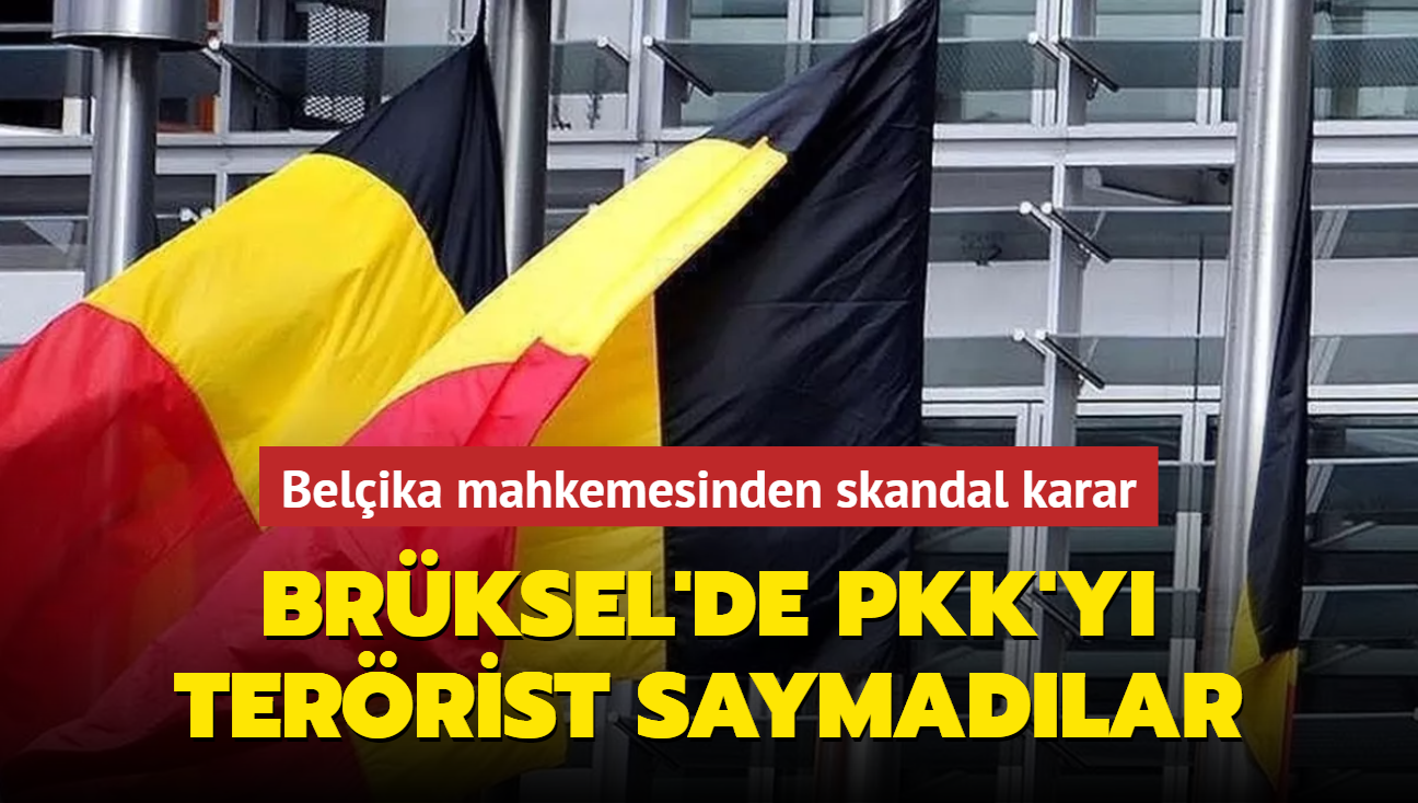 Belçika'da terör örgütüne destek