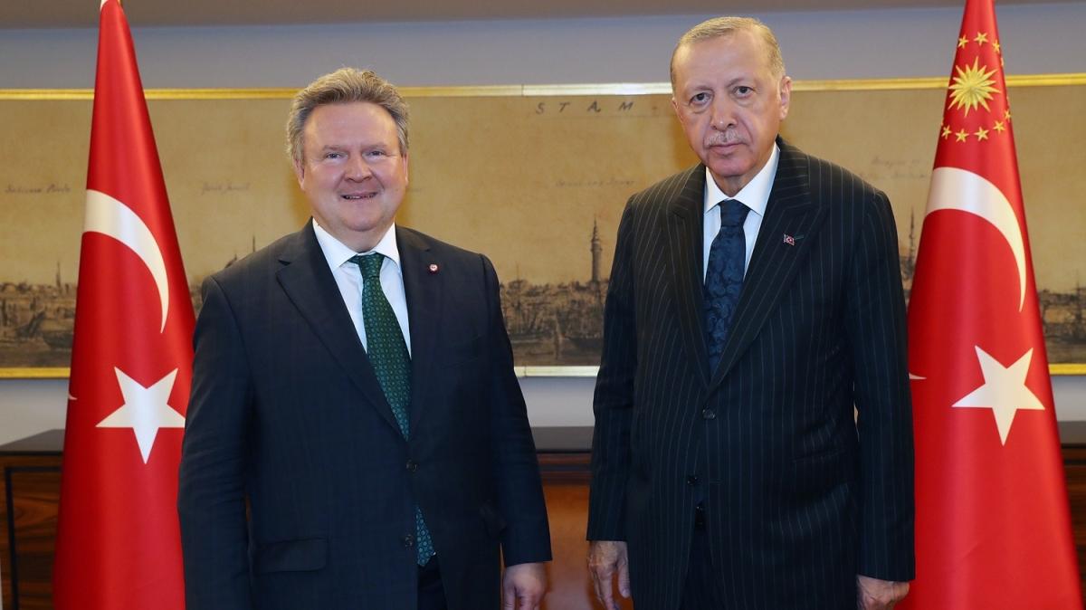 Başkan Erdoğan, Viyana Eyalet ve Belediye Başkanı'nı kabul etti