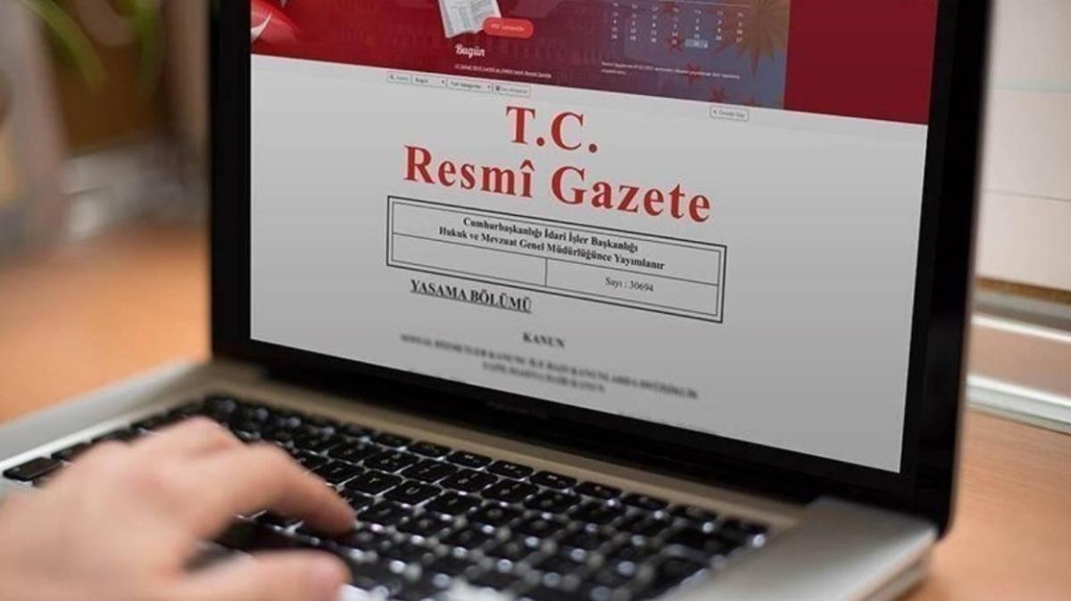 Atama kararlar Resmi Gazete'de