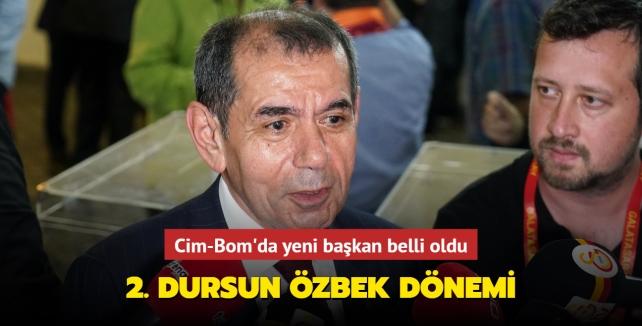 Galatasaray yeni bakann seti! Cim-Bom'da 2. Dursun zbek dnemi balad
