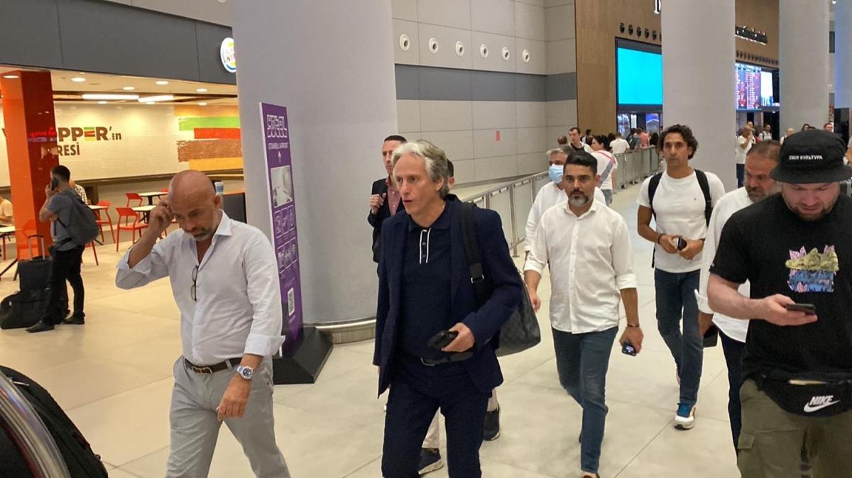 Fenerbahe'de Jorge Jesus stanbul'a dnd