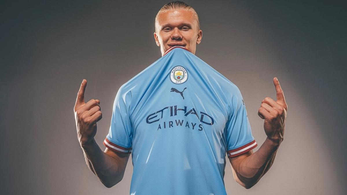 Erling Haaland resmen Manchester City'de