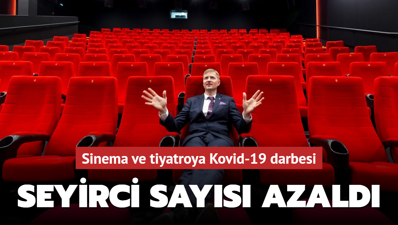 Sinema ve tiyatroya Kovid-19 darbesi! 2021'de seyirci says azald