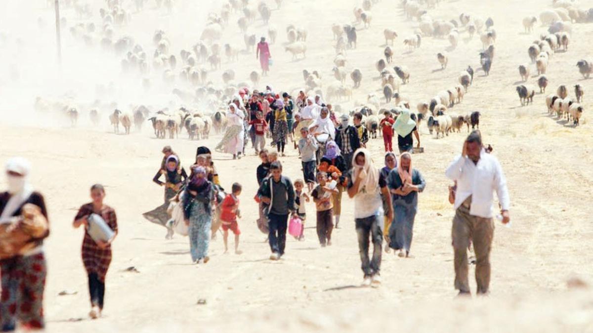 PKK/YPG'den Mnbililere zulm! Ya silahla cepheye ya rvetle Halep'e