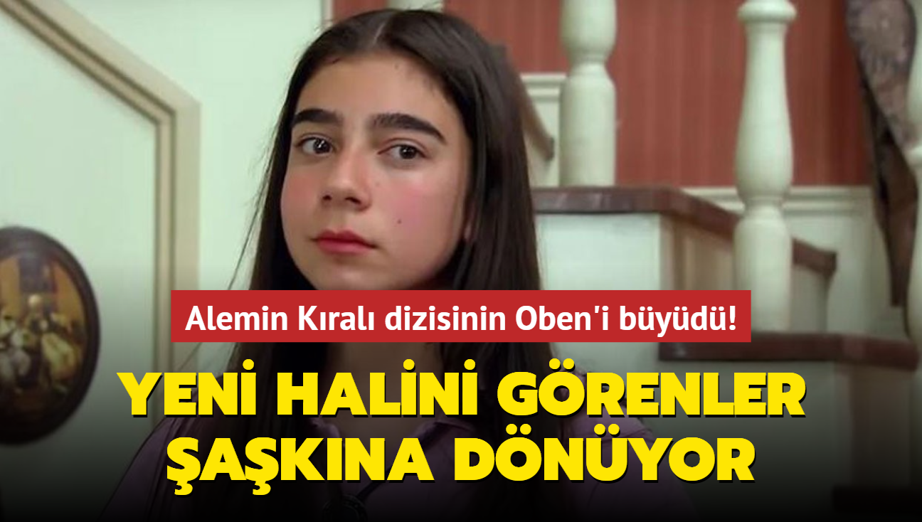 Alemin Kral dizisinin Oben'i Birsu Demir byd! Yeni halini grenler akna dnyor