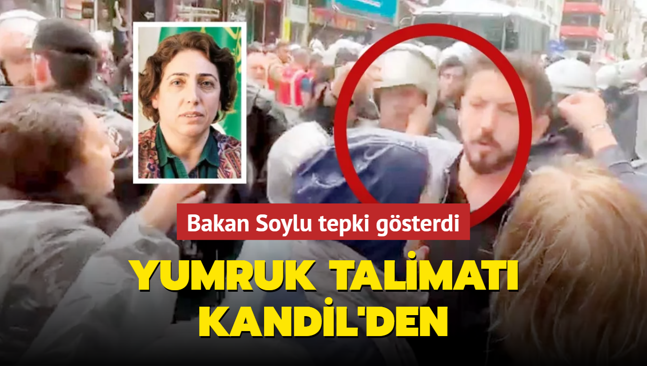 Yumruk talimat Kandil'den