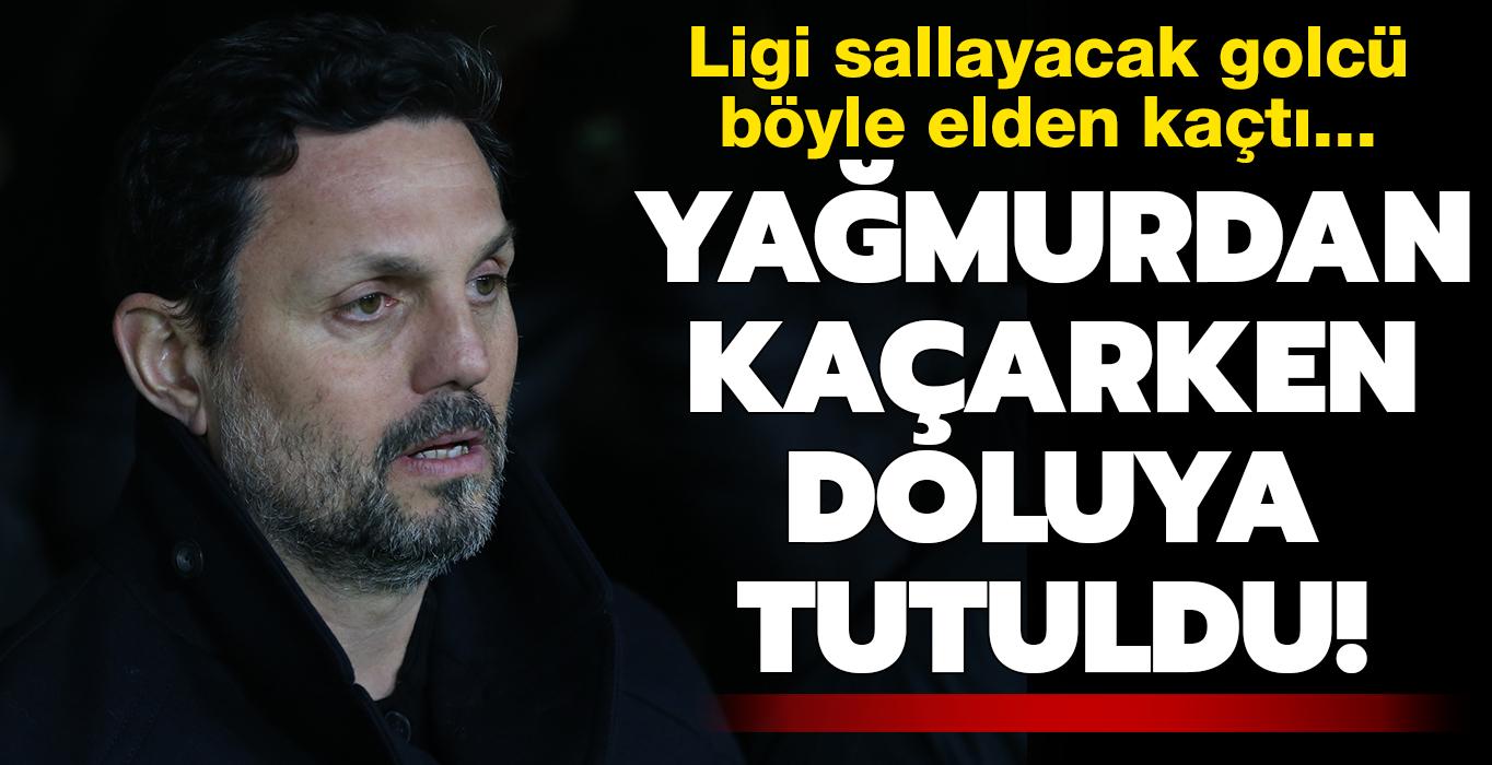 Erol Bulut, yamurdan kaarken doluya tutuldu! Ligi sallayacak gol kral byle kat...