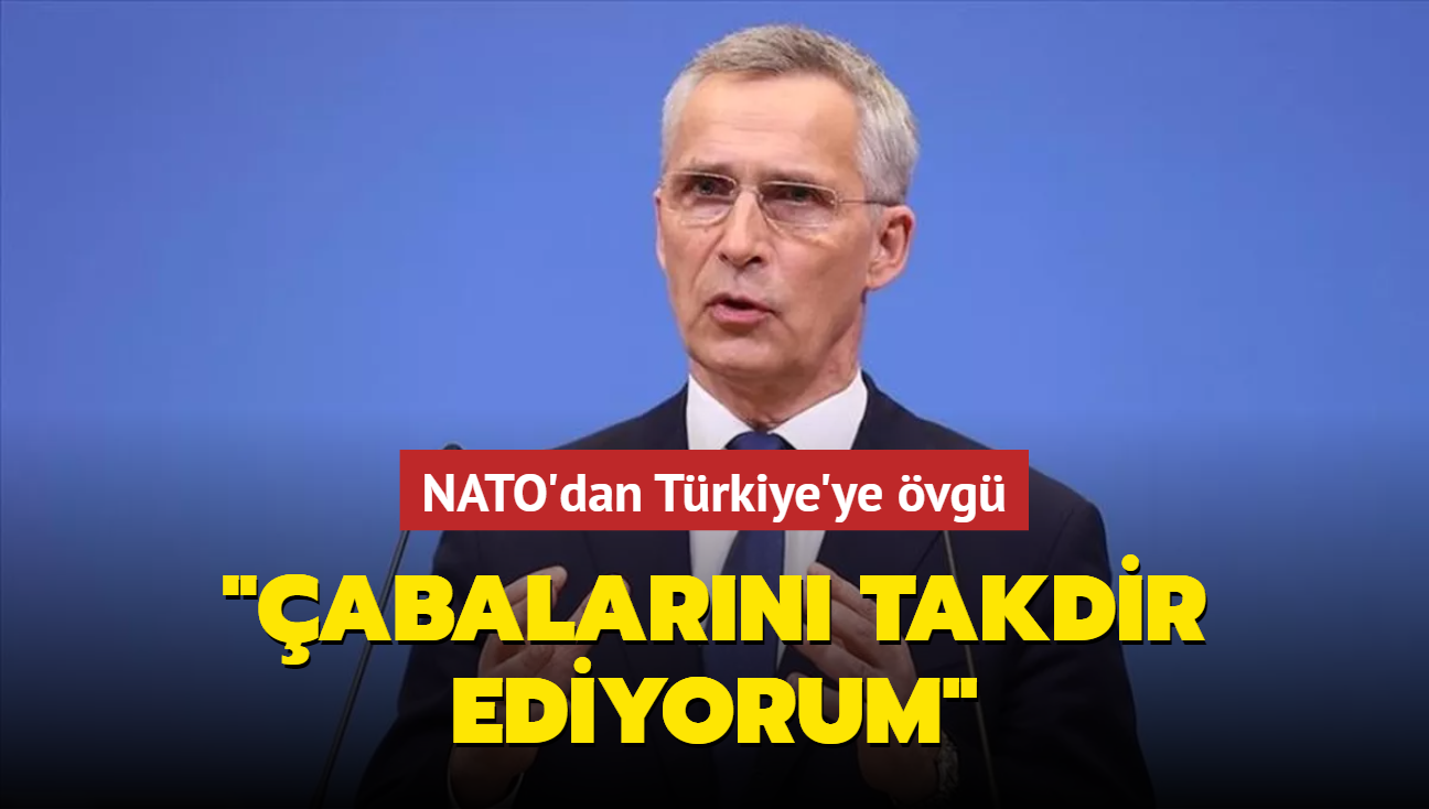 NATO'dan Trkiye'ye vg... "abalarn takdir ediyorum"