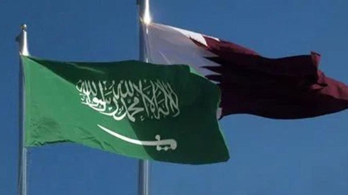 Suudi Arabistan Kral'ndan Katar'la ilikileri glendirme mesaj