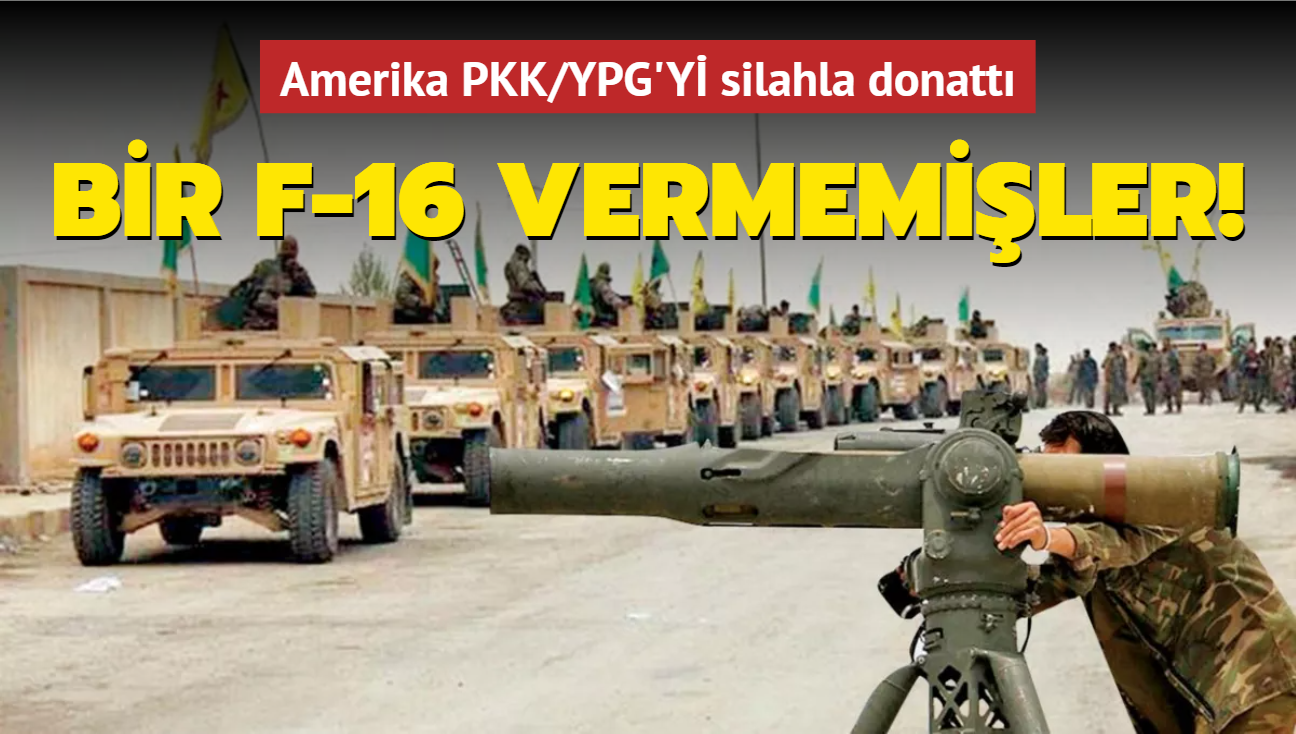 Terr rgt YPG'ye bir F-16 vermemiler!