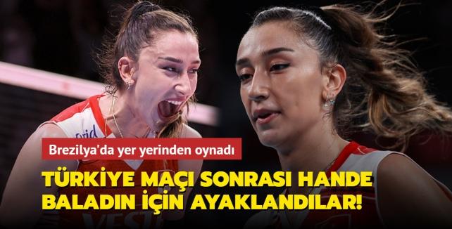 Trkiye ma sonras Hande Baladn iin ayaklandlar! Brezilya'da yer yerinden oynad...