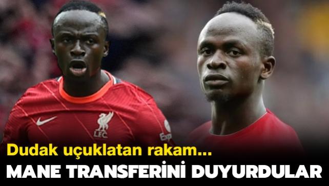 Aylardr beklenen Sadio Mane transferini resmen duyurdular! Dudak uuklatan rakam...