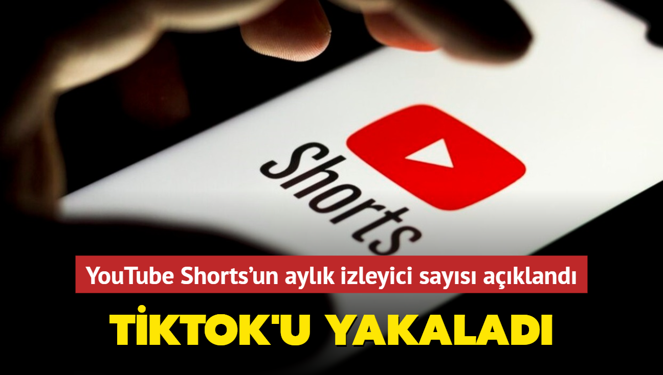 YouTube, Shorts'un aylk izleyici saysn aklad! TikTok'u yakalad...