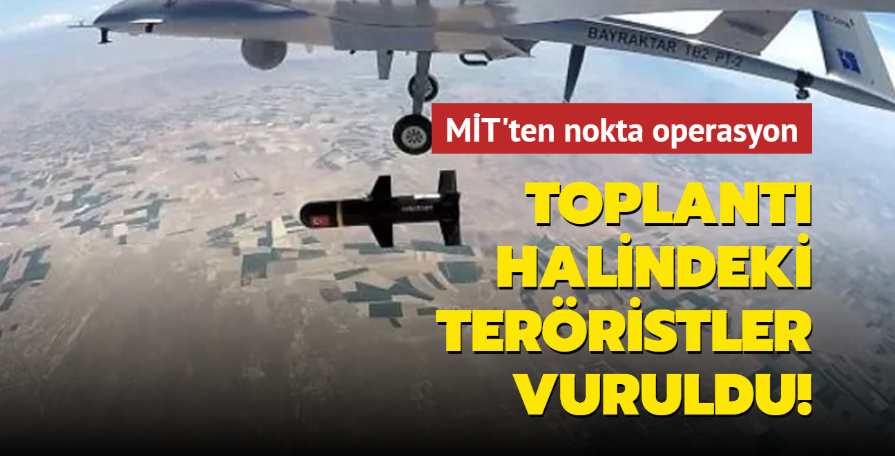 Toplant halindeki terristler vuruldu! MT'ten nokta operasyon: 6 terrist etkisiz hale getirildi