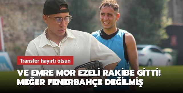 Emre Mor went to the eternal rival!  Good luck with the transfer: It’s not Fenerbahce