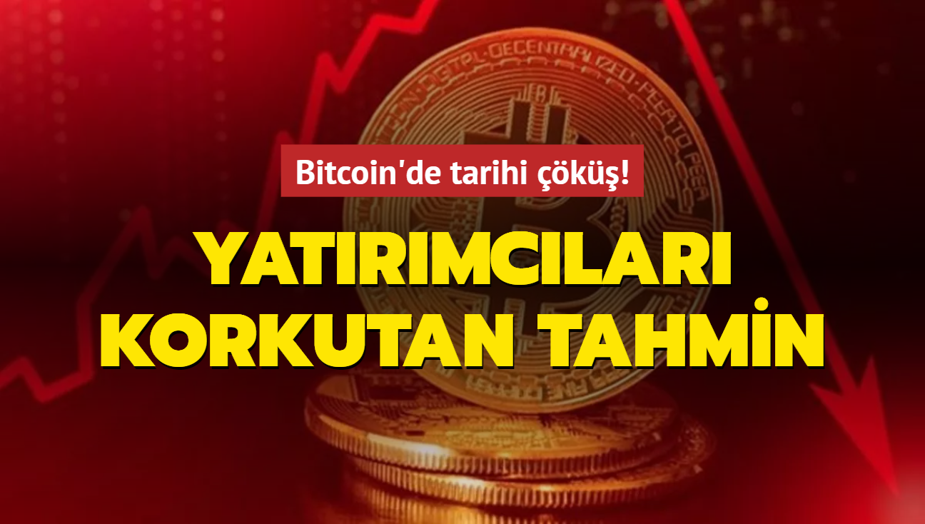 Bitcoin'de tarihi k! Yatrmclar korkutan tahmin