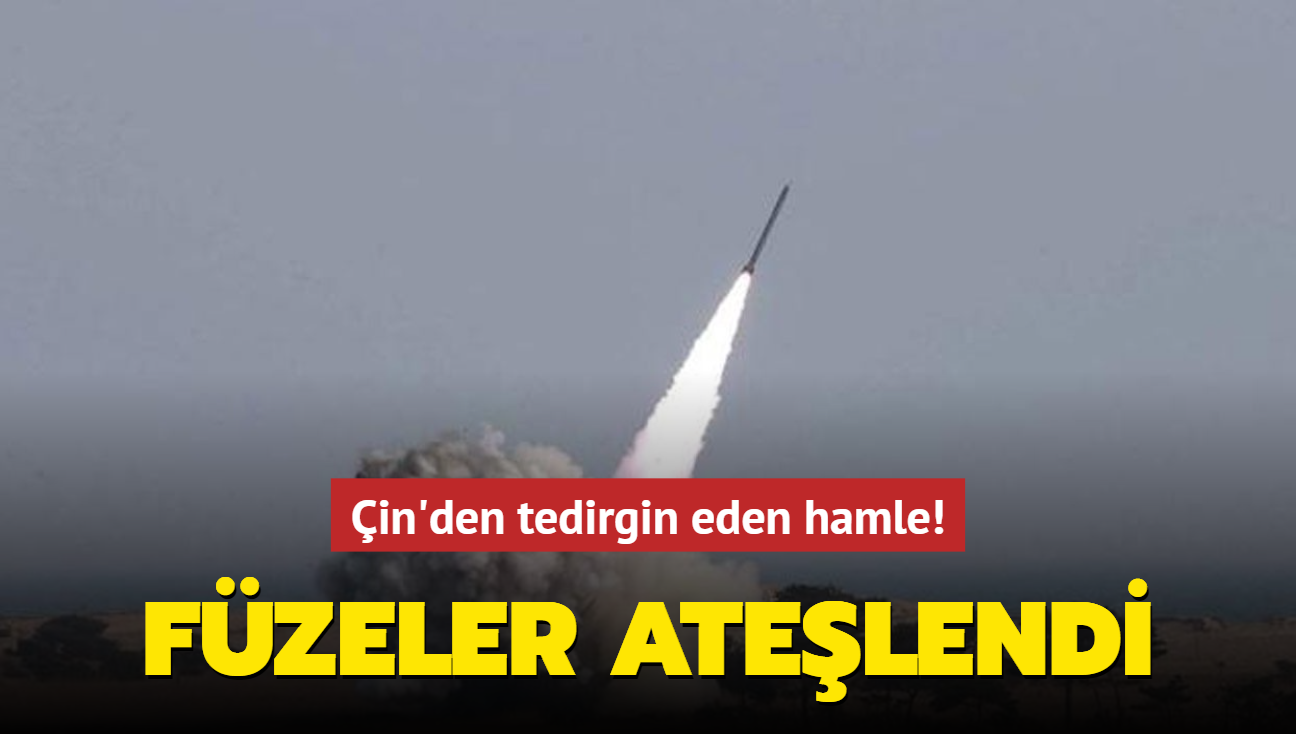 in'den tedirgin eden hamle! Fzeler atelendi