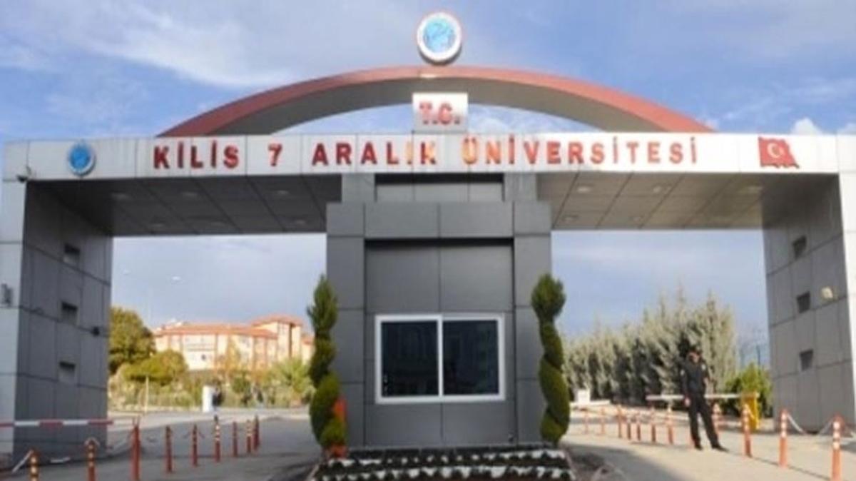 Kilis 7 Aralık Üniversitesi sözleşmeli personel alacak!