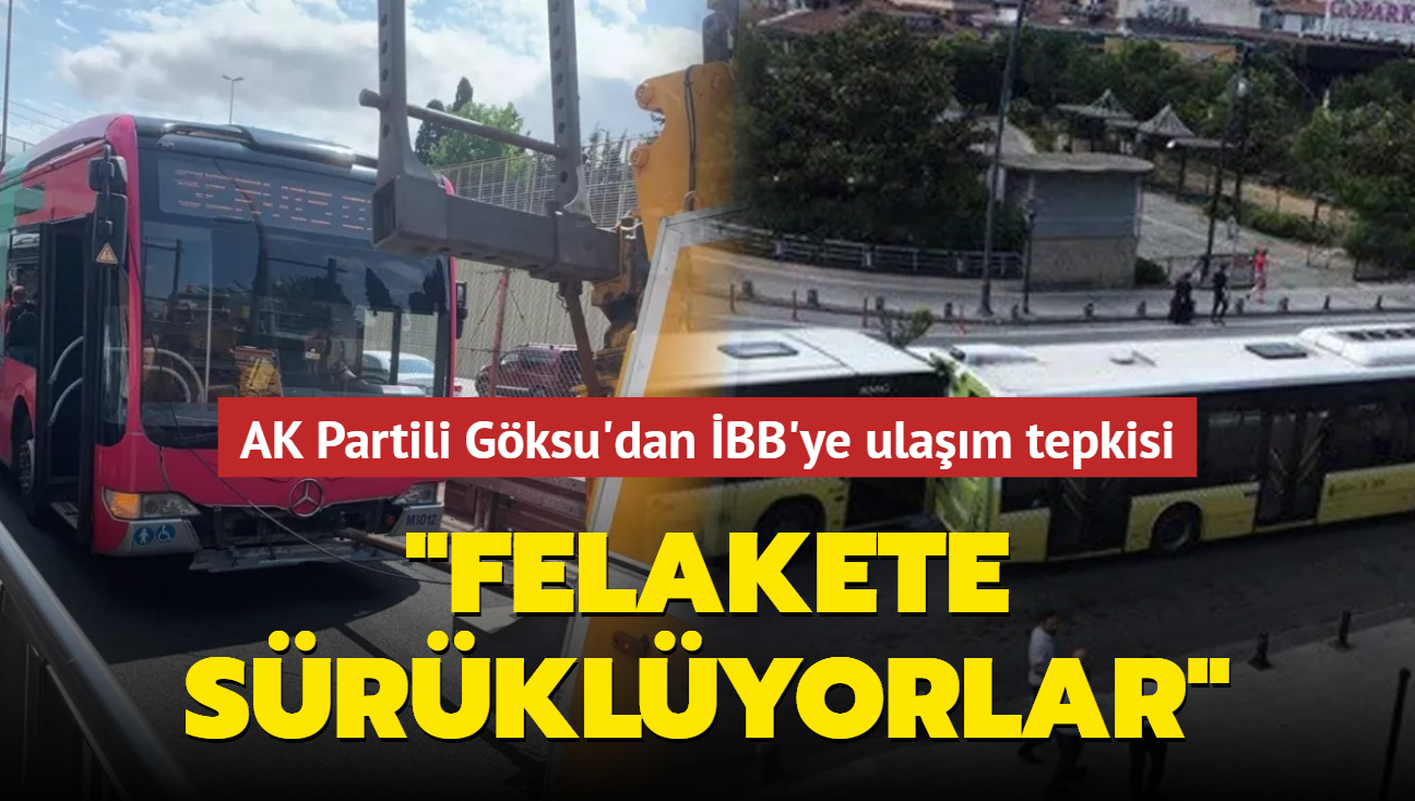 AK Partili Tevfik Gksu'dan BB'ye ulam tepkisi: 'Felakete srklyorlar'