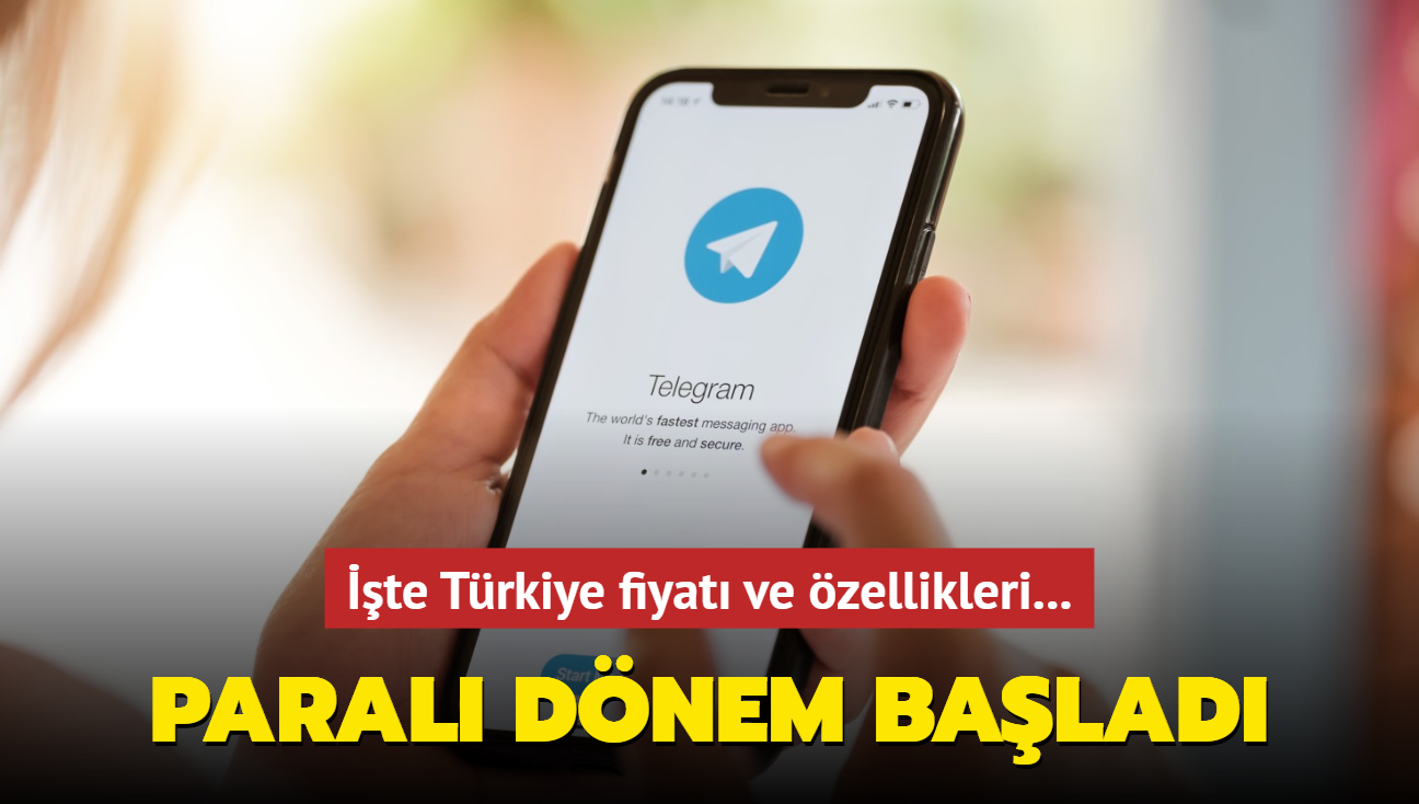 Telegram'da paral dnem resmen balad! te Trkiye fiyat ve zellikleri...