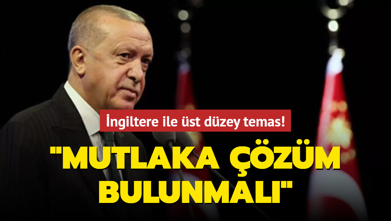 Bakan Erdoan, ngiltere Babakan Johnson ile grt