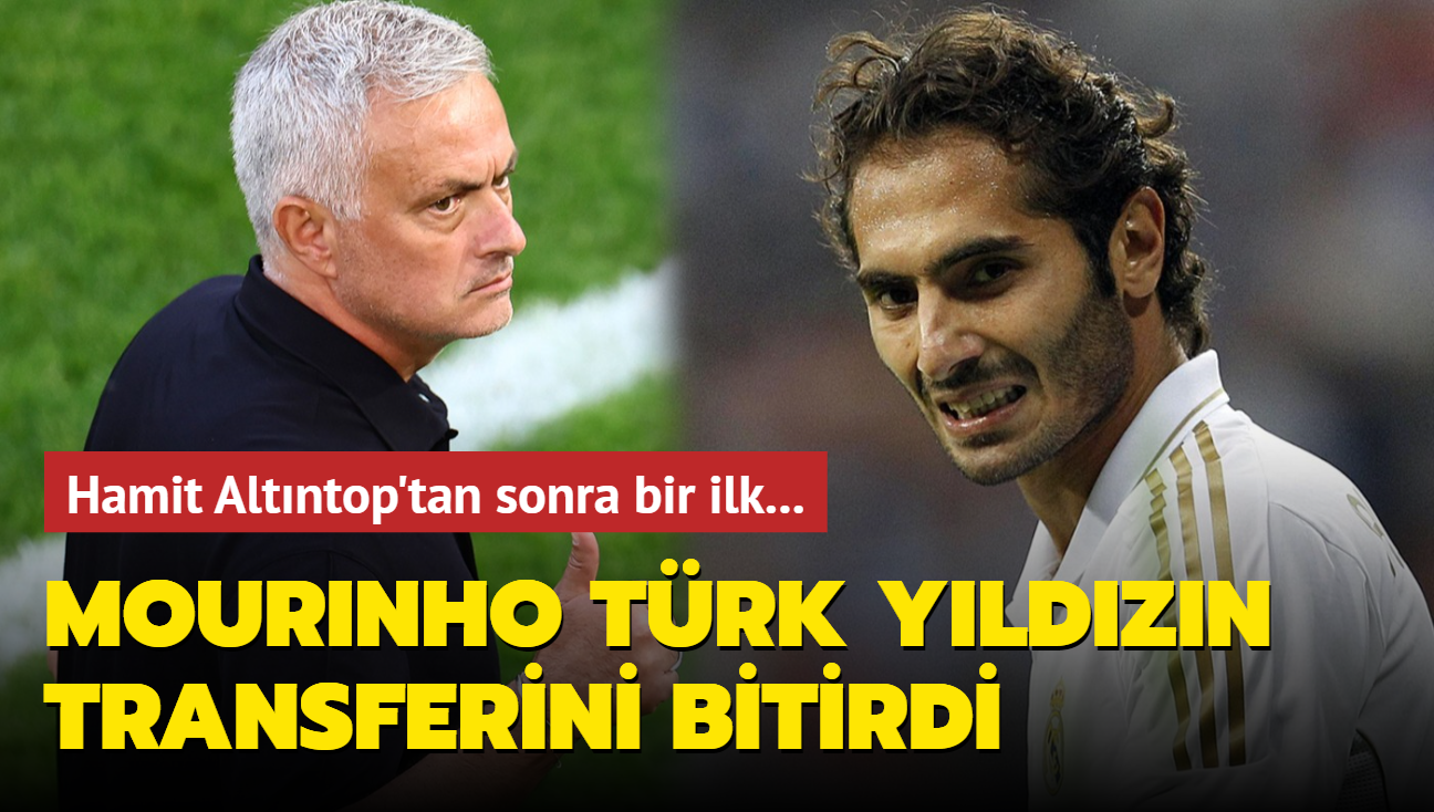 Hamit Altntop'tan sonra... Jose Mourinho Trk yldzn transferini bitirdi