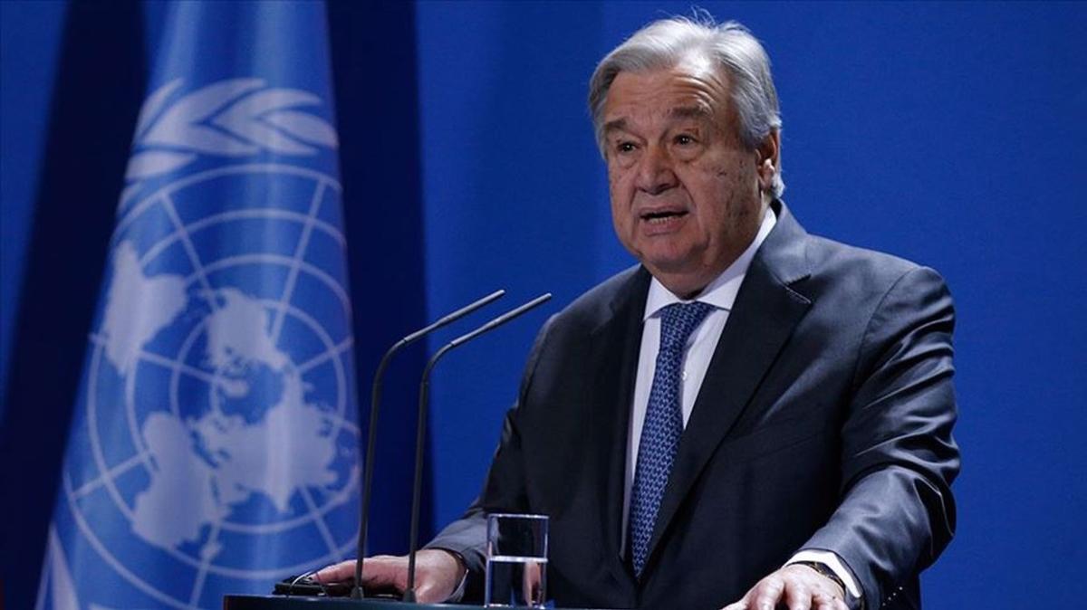 Guterres, Suriye'ye insani yardmlarn bir yl daha uzatlmasn talep etti