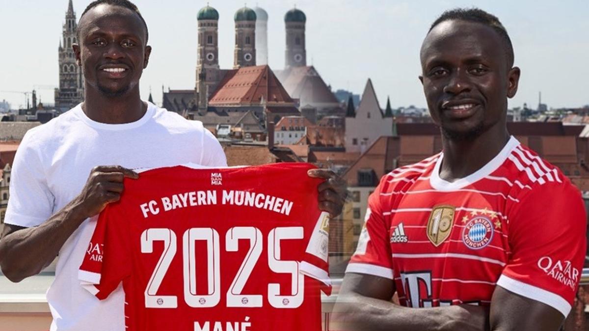 Sadio Mane resmen Bayern Mnih'te