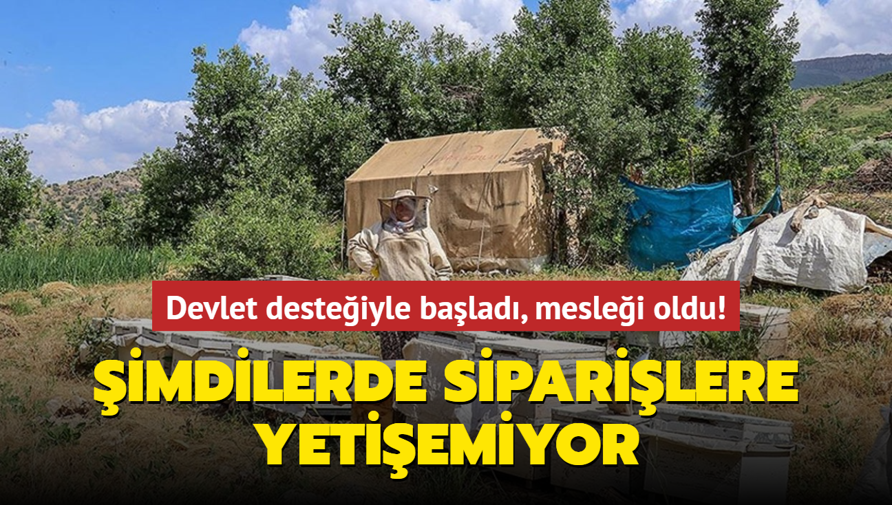 Devlet desteiyle balad, meslei oldu! imdilerde siparilere yetiemiyor