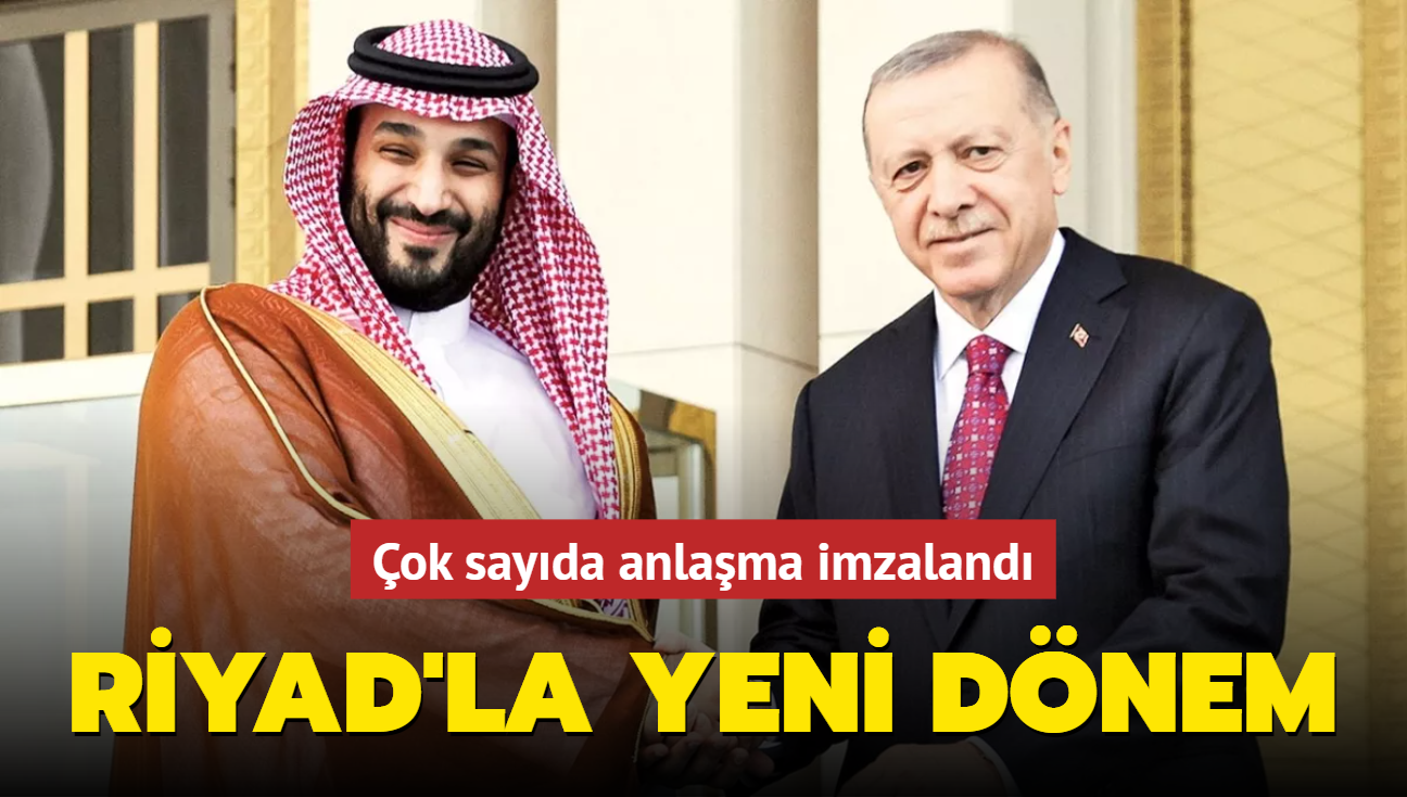 Riyad'la yeni dnem