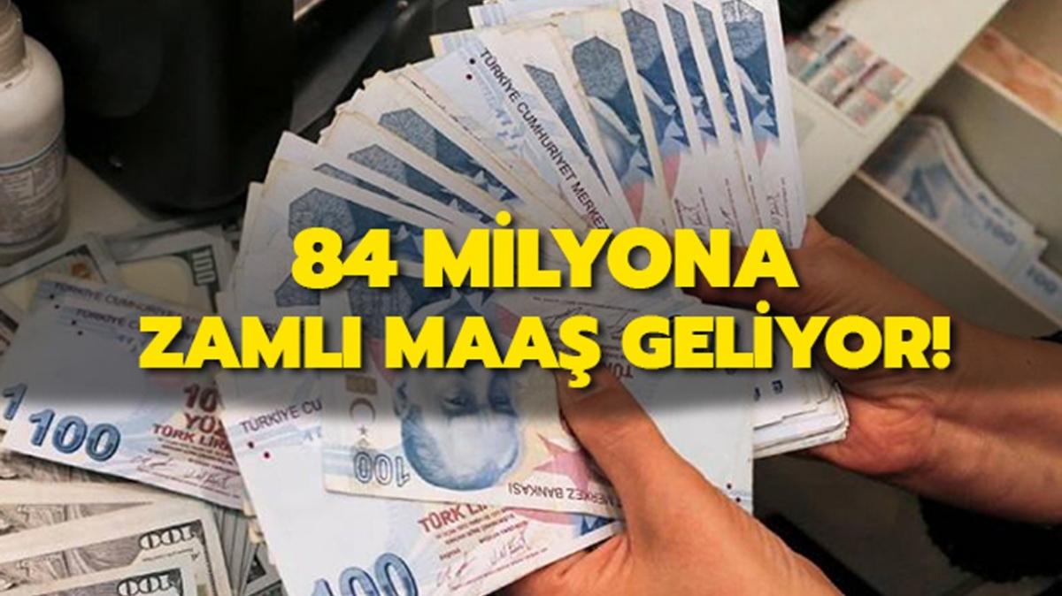 Asgari cret, 65 ya, evde bakm, emekli, memur maa... 84.3 milyona yeni maa iin yeil k yakld!