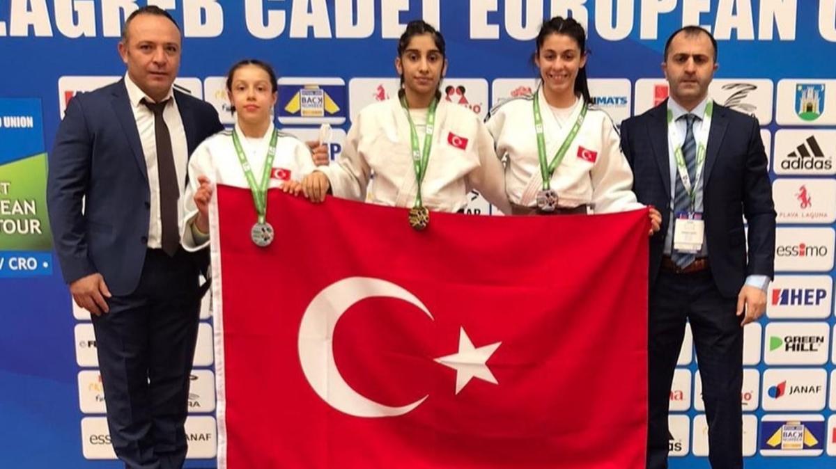 Judo'da gururlandran baar! Milli sporcu Zilan Ertem altn madalya kazand