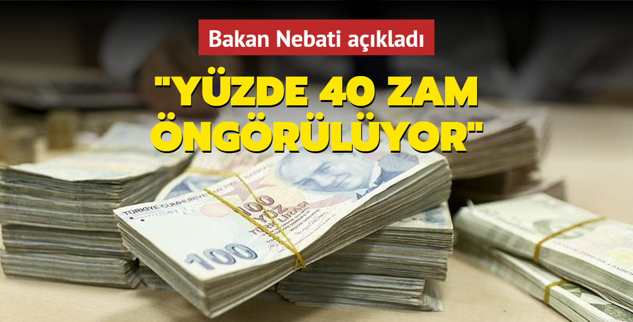 Temmuz ay memur zammna ilikin yeni aklama: "Yaklak yzde 40 orannda art ngrmekteyiz"