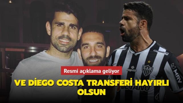 Ve Diego Costa transferi hayırlı olsun! Resmi açıklama geliyor...