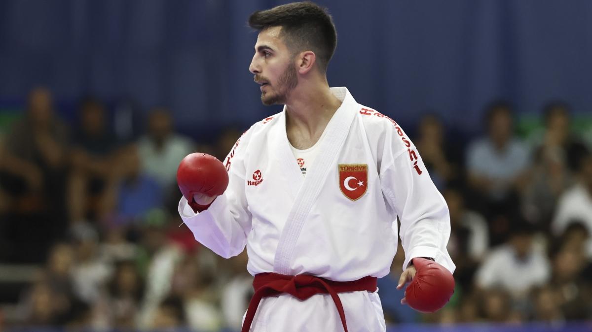 Milli karateci Eray amdan, 19. Akdeniz Oyunlar'nda altn madalya kazand