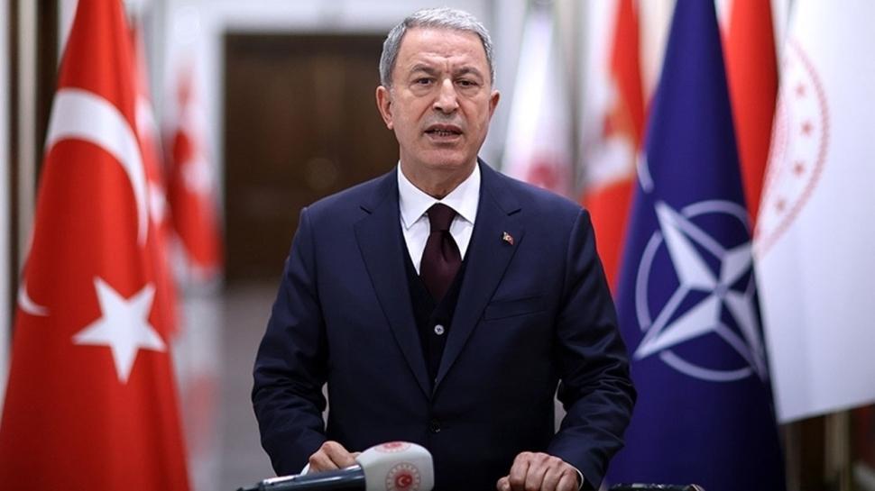 Bakan Akar'dan iki ülkeye NATO uyarısı: Teröristlerle ilişkilerini kesmeden mümkün değil
