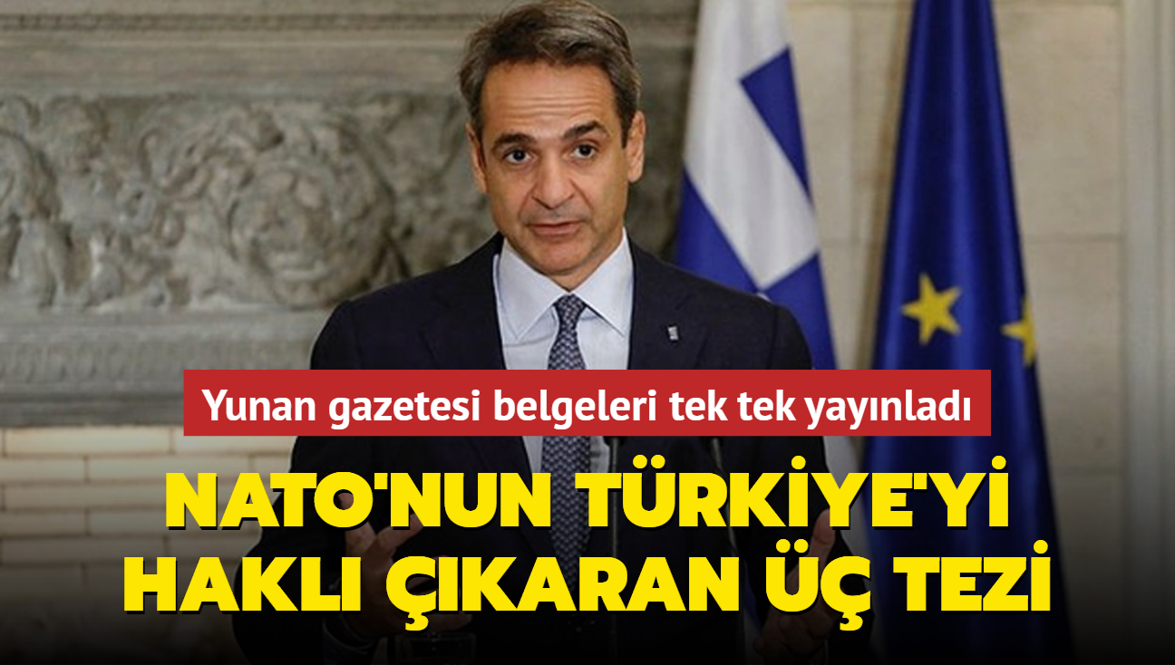 Yunan gazetesi belgeleri tek tek yaynlad: NATO'nun Trkiye'yi hakl karan  tezi