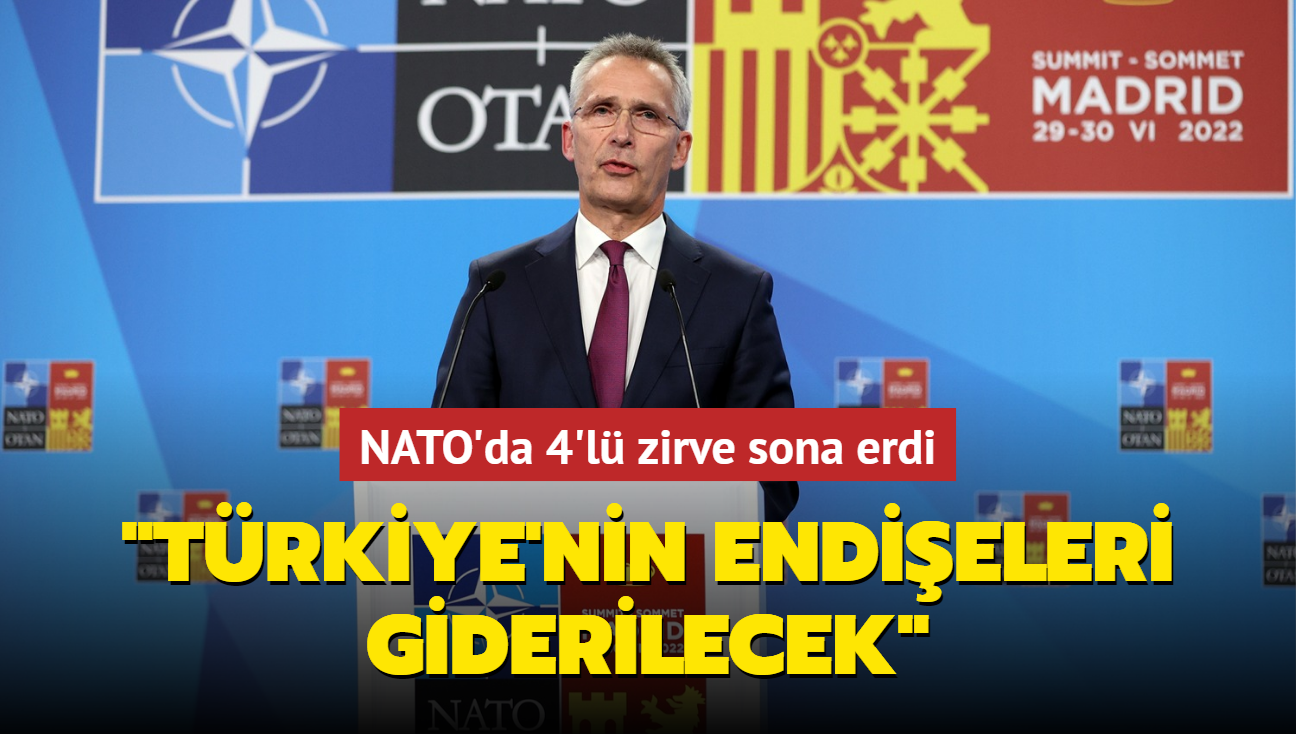 NATO'da 4'lü zirve sona erdi... Türkiye'nin endişeleri giderilecek