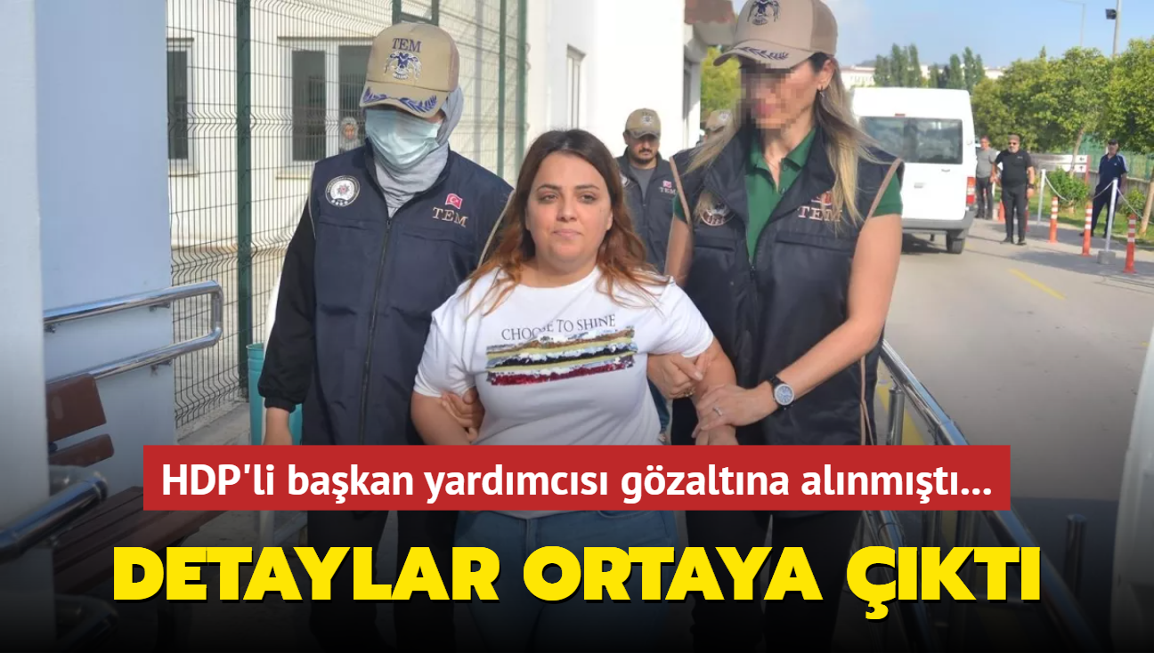 Seyhan Belediyesi'nin HDP'li bakan yardmcs Buyruk'un rgt yelerinin yaknlarn ie aldrd ortaya kt