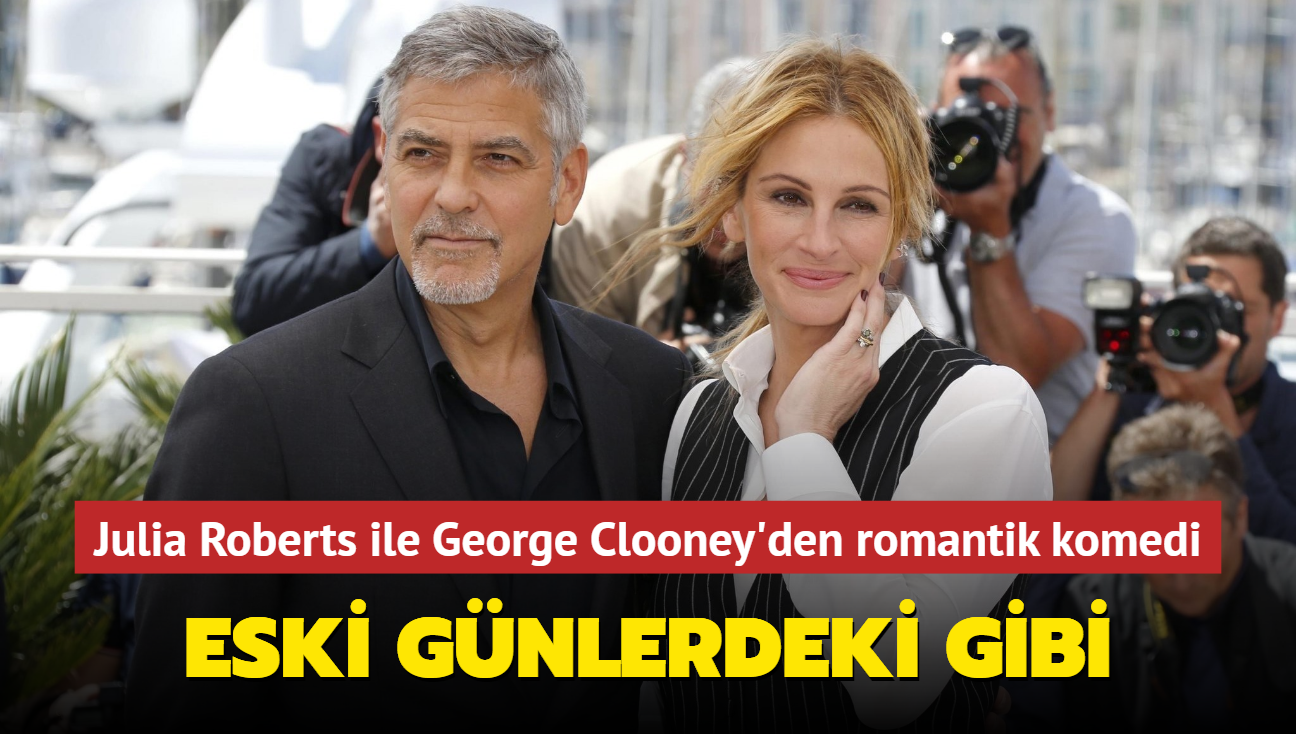 George Clooney ve Julia Roberts 'Ticket to Paradise' filminde yeniden bir arada