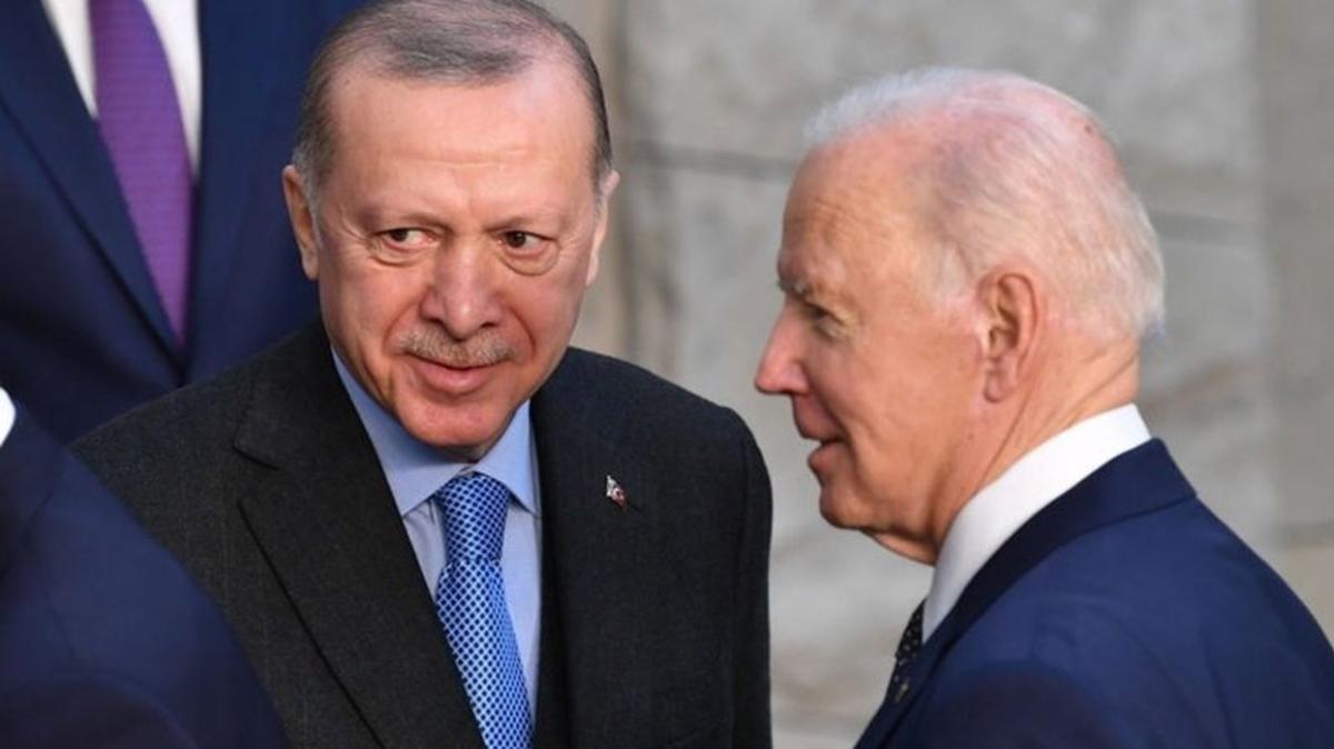 Bakan Erdoan ile Biden bir araya geldi