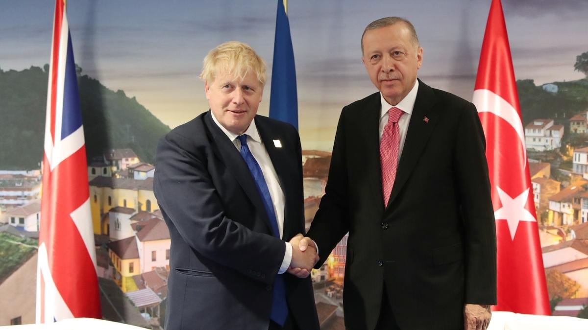 İngiltere Başbakanı Johnson'dan Başkan Erdoğan'ın liderliğine övgü