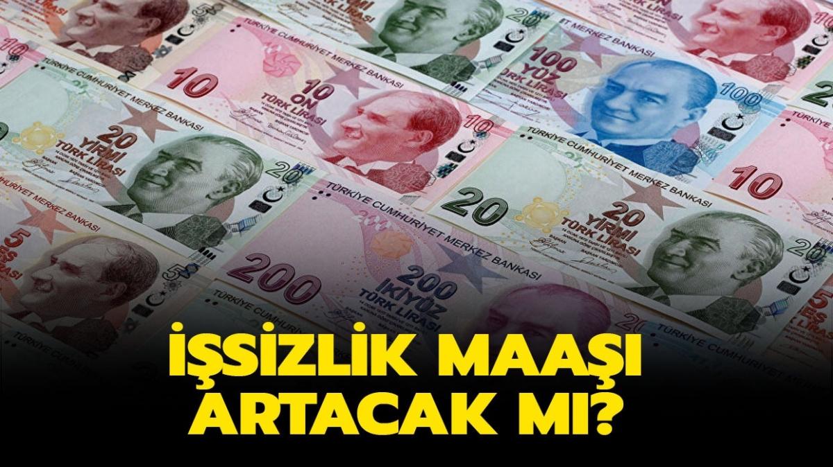 sizlik maa ne kadar olacak, ka TL" Asgari cret zammyla isizlik maa artacak m" 