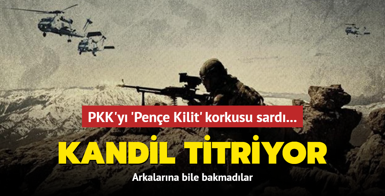 PKK'y 'Pene Kilit' korkusu sard... Kandil titriyor: Arkalarna bile bakmadlar