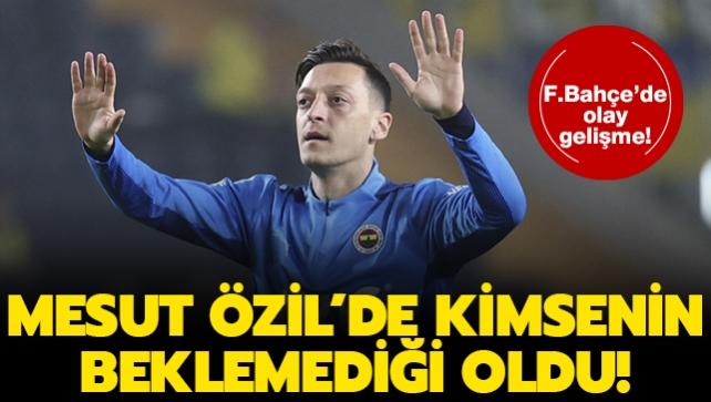 Mesut Özil'de kimsenin beklemediği oldu! Fenerbahçeliler güne bu haberle uyandı