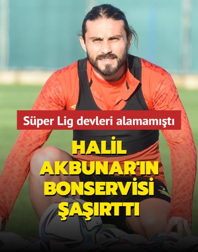 Halil Akbunar'ın bonservisi şaşırttı! Süper Lig devleri alamamıştı